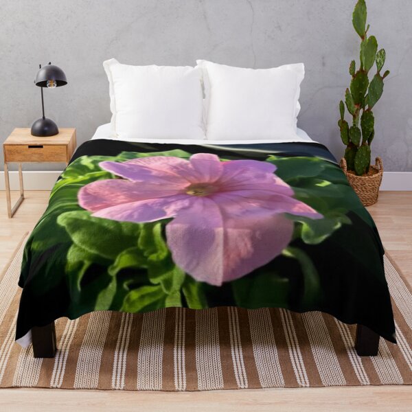 Item preview, Beautiful Baby Pink Color Flower With Leaf And Dark Background designed and sold by DiventCreations.