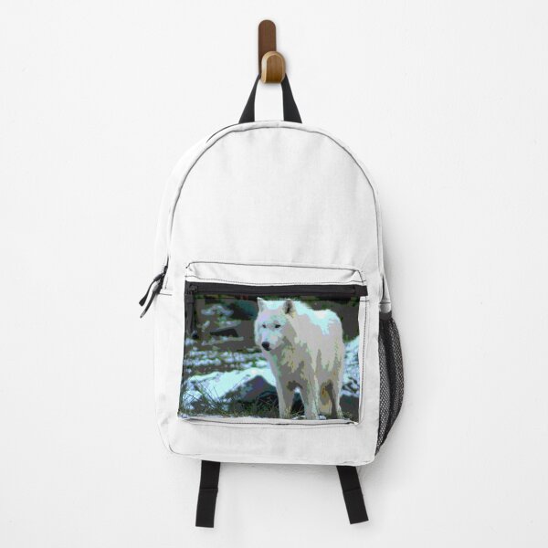 Item preview, White Arctic Wolf designed and sold by KingdomWildlife.