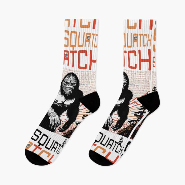 Item preview, Sasquatch Is Watching Poster designed and sold by CortexCreations.