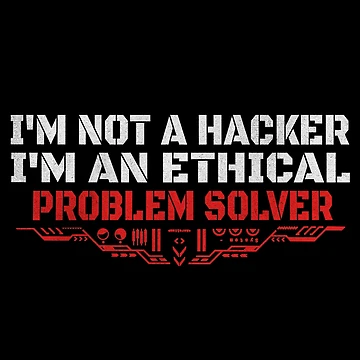Artwork thumbnail, Ethical Hacker Computer Hacking Cybersecurity Coding Hacker Gift by HosvPrint .s
