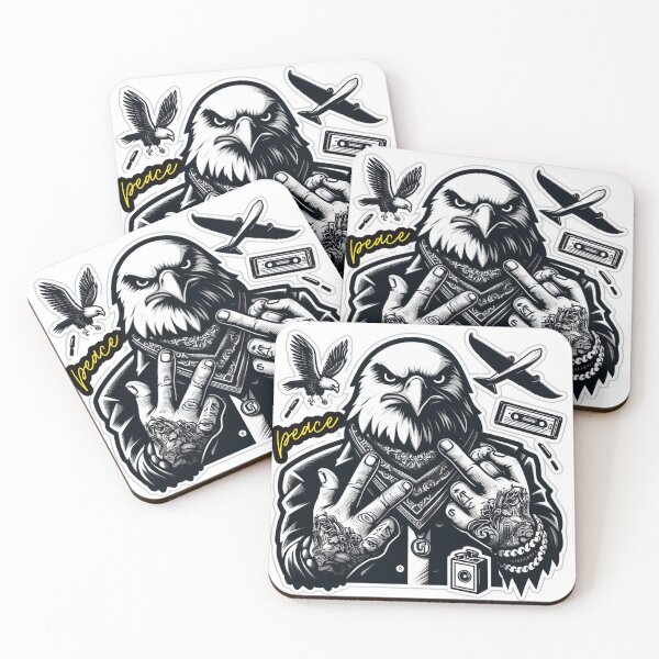 Item preview, Gangsta Eagle: Sovereign Sky Warrior designed and sold by MrGraffo.