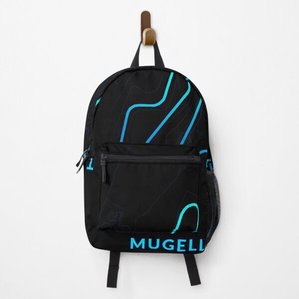 Item preview, Mugello circuit in Italy in blue color neon style designed and sold by Jerhus.