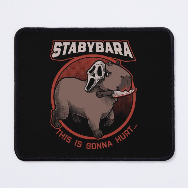 Item preview, Slasher Capybara - Horror Movie Fun Pet designed and sold by Studio Mootant.
