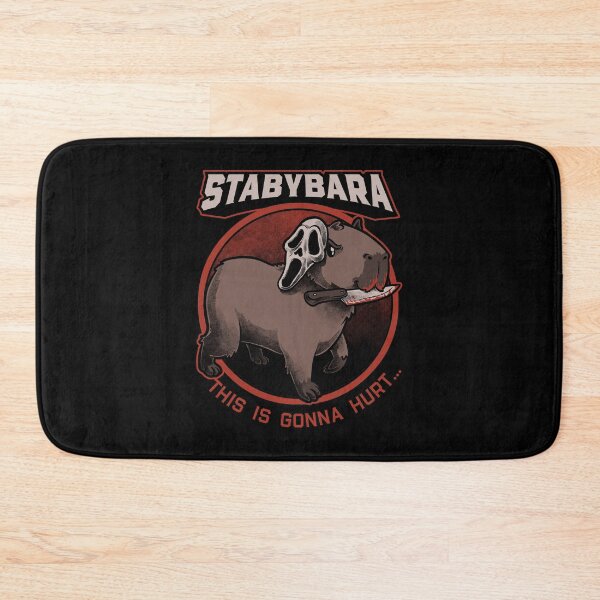 Item preview, Slasher Capybara - Horror Movie Fun Pet designed and sold by Studio Mootant.