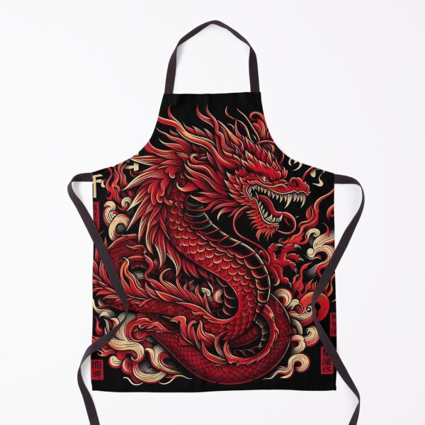 Item preview, Flame Kin: The Vermilion Serpent designed and sold by MythicMayhem Forge.