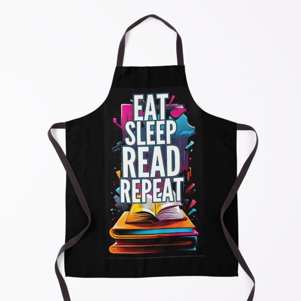 Item preview, Eat, sleep, read repeat designed and sold by TeenVibe-Shop.