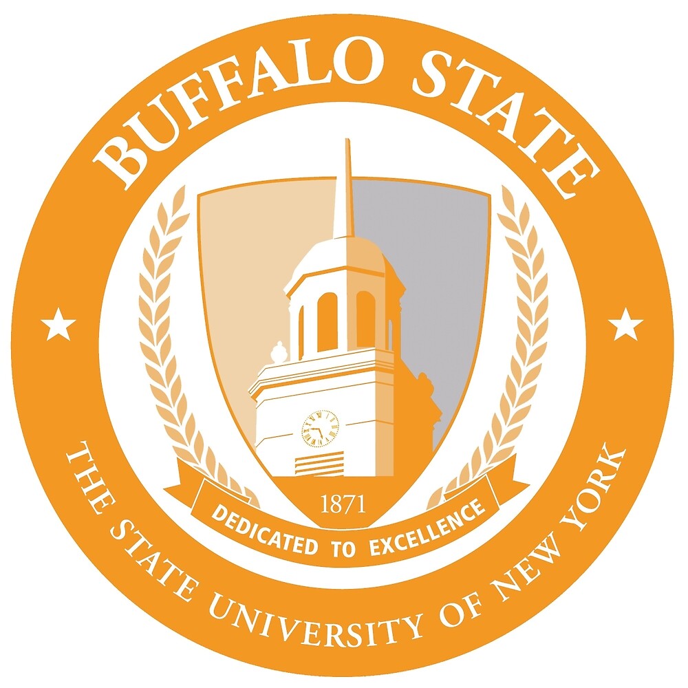 Suny Buffalo State College Emblem Orange By Olivialryan Redbubble