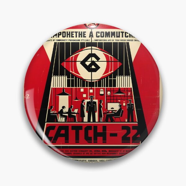 Item preview, Catch-22 Vintage Communist Poster designed and sold by Sovietmovies.