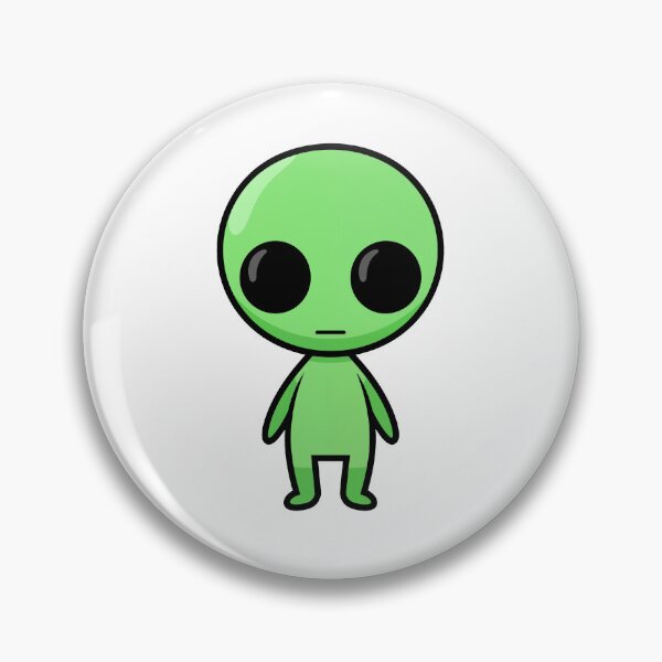 Item preview, Simple lil alien dude  designed and sold by Dlash.