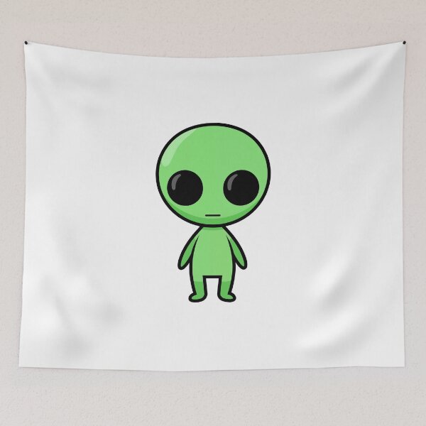 Item preview, Simple lil alien dude  designed and sold by Dlash.