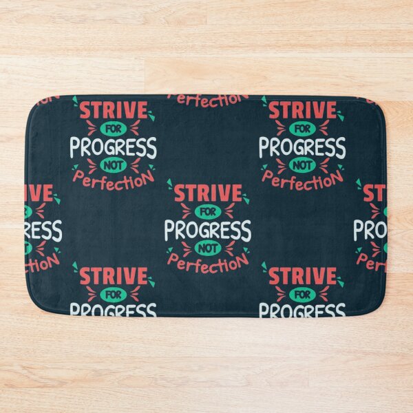 Item preview, strive for progress not perfection.. designed and sold by swiftbinaries.