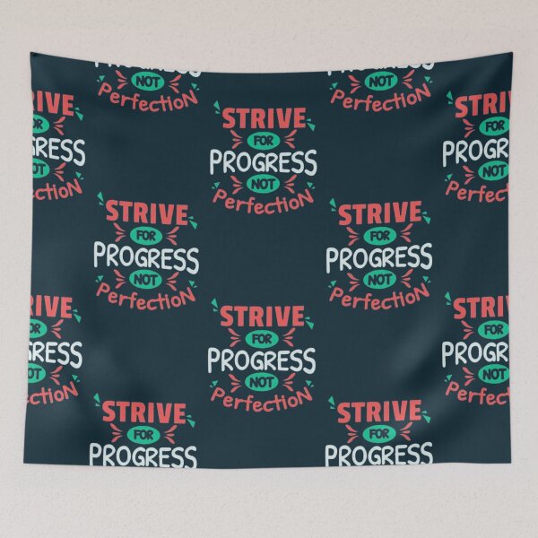 Item preview, strive for progress not perfection.. designed and sold by swiftbinaries.