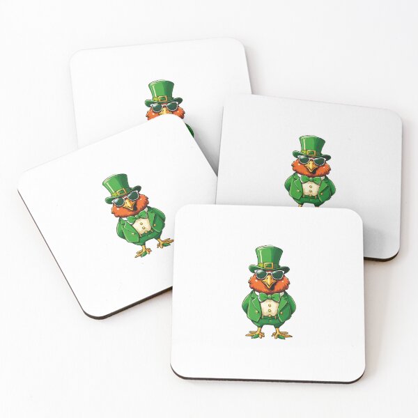 Item preview, St. Patrick's Day Leprechaun Chicken Classic designed and sold by Majestic Paws.