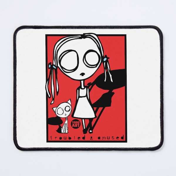 Item preview, EVE L - TROUBLED AND AMUSED designed and sold by TODD GOLDMAN.