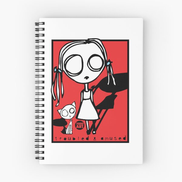 Item preview, EVE L - TROUBLED AND AMUSED designed and sold by TODD GOLDMAN.