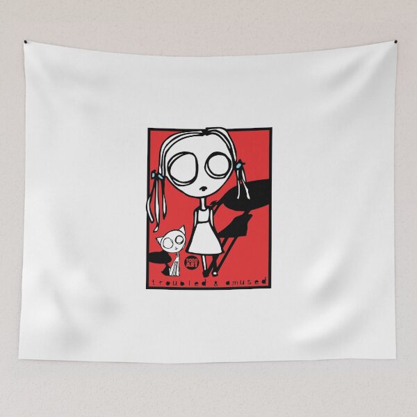 Item preview, EVE L - TROUBLED AND AMUSED designed and sold by TODD GOLDMAN.