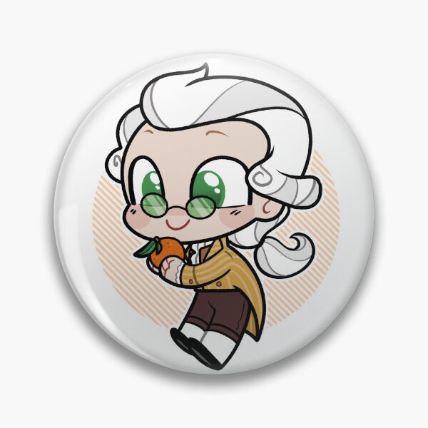 Item preview, Maximilien Robespierre Chibi with Stripes designed and sold by Cachi-Cabra.