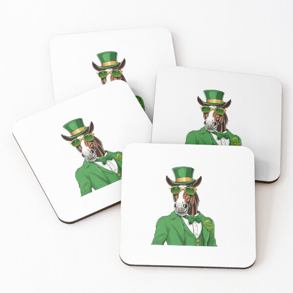 Item preview, St. Patrick's Day Leprechaun Horse Classic designed and sold by Majestic Paws.