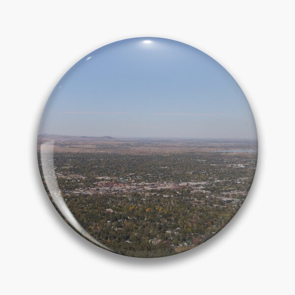 Item preview, View of Boulder, Colorado from the Mountains designed and sold by kenedyraemedia.