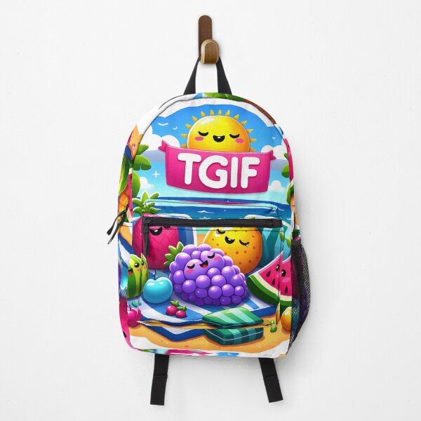Item preview, Tropical Delight: Blissful TGIF Oasis designed and sold by AI-Only Creations.