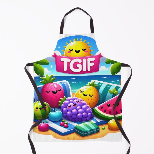 Artikelvorschau, Tropischer Genuss: Glückselige TGIF-Oase entworfen und verkauft von AI-Only Creations.