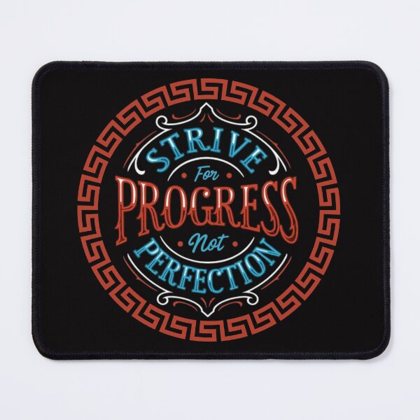 Item preview, strive for progress not perfection.. designed and sold by swiftbinaries.