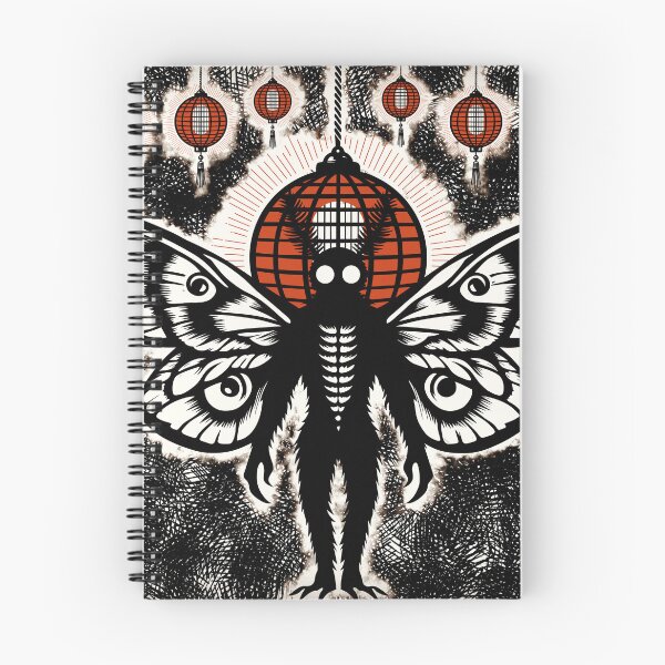 Item preview, Mothman with Lanterns designed and sold by CortexCreations.