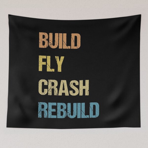 Item preview,  Build Fly Crash Rebuild  designed and sold by SakuraPxl.