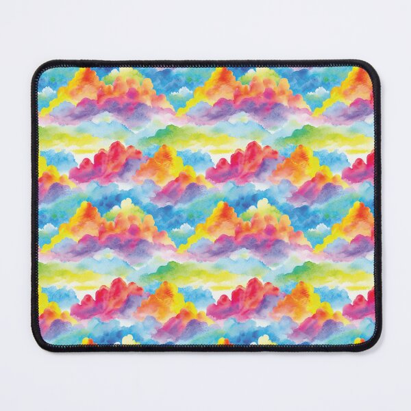 Item preview, Psychedelic Clouds Watercolor Pattern designed and sold by MindenBrings.