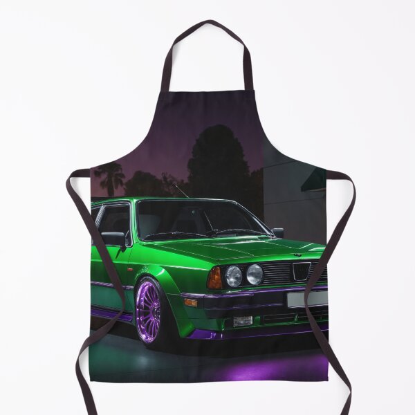 Item preview, German tuning hatchback from the 80s in green metallic designed and sold by Roland Mitterbauer.