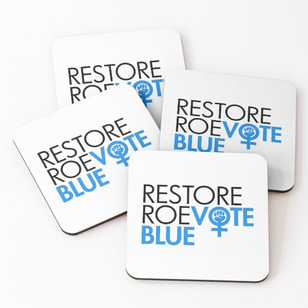 Item preview, Restore Roe Vote Blue designed and sold by Thelittlelord.