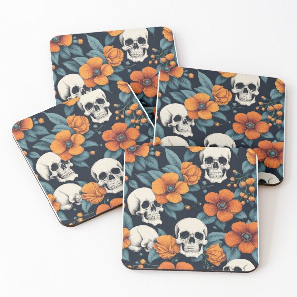 Item preview, Mystical Skull Garden designed and sold by cyberartstudiox.