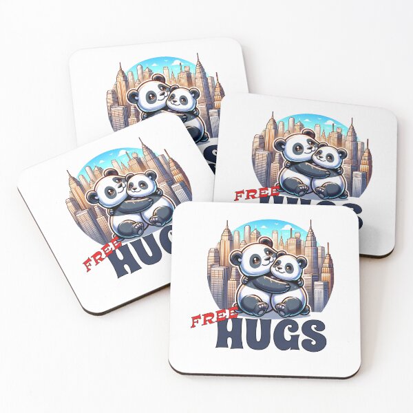 Item preview, Free Hugs Panda  designed and sold by MerchByCraig.