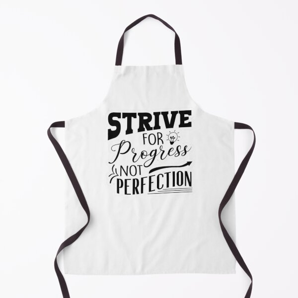 Item preview, Strive for progress not perfection.designe designed and sold by swiftbinaries.