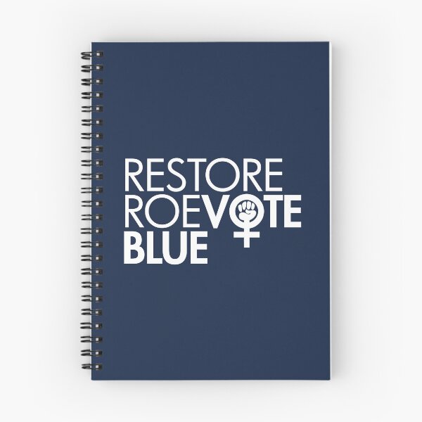 Item preview, Restore Roe Vote Blue designed and sold by Thelittlelord.