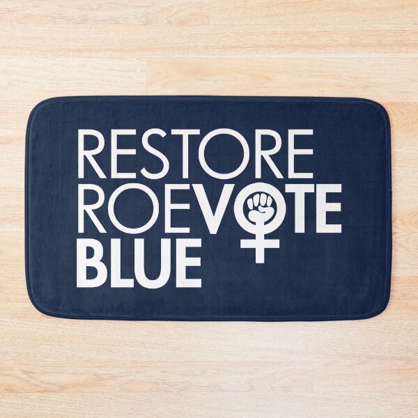 Item preview, Restore Roe Vote Blue designed and sold by Thelittlelord.