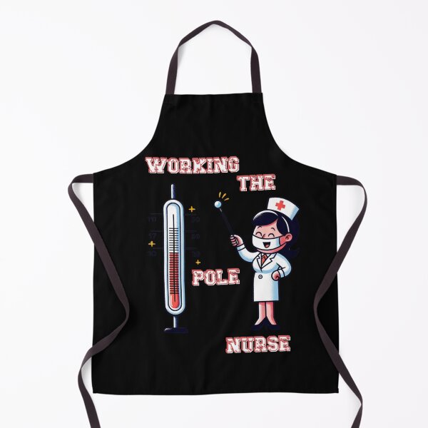 Item preview, Working the pole nurse designed and sold by ArtFeverShop.