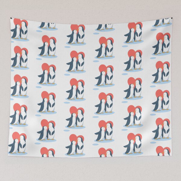 Item preview, Ice-cold Warmth in Frozen Hearts: Valentine's Day Penguin Collection designed and sold by FiveQuarter.