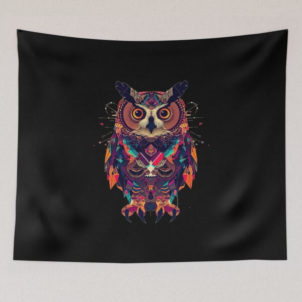 Aperçu de l'œuvre Ornate Owl créée et vendue par Yogimeister.