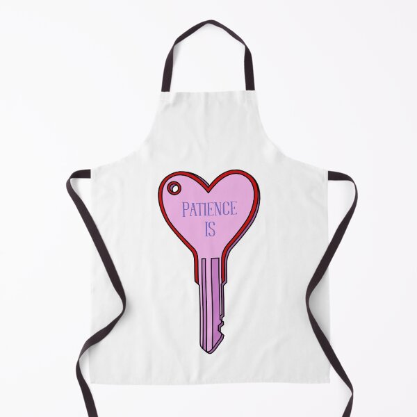 Item preview, Patience is the Key - Inspirational Heart Design designed and sold by ElLocoMus.