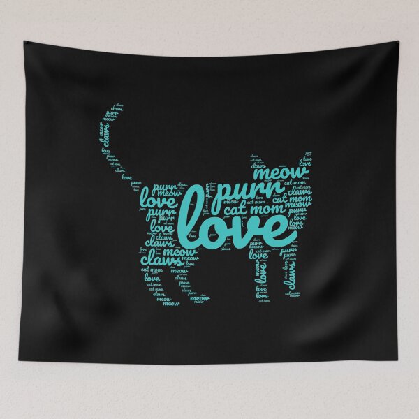 Item preview, Words Cat Mom designed and sold by SoulPaws.