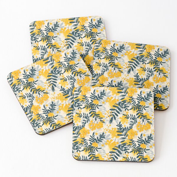 Item preview, Mimosa Flowers Pattern designed and sold by sheprint.