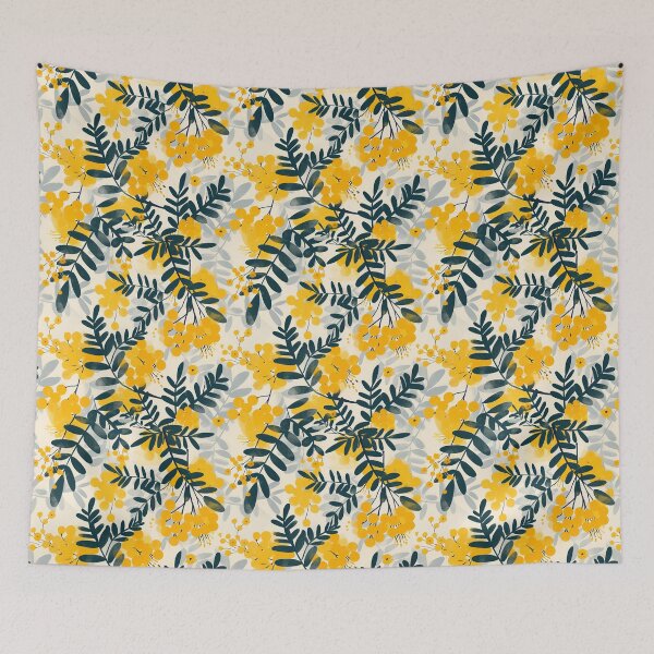 Item preview, Mimosa Flowers Pattern designed and sold by sheprint.