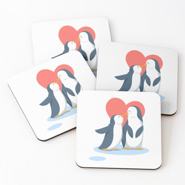 Item preview, Ice-cold Warmth in Frozen Hearts: Valentine's Day Penguin Collection designed and sold by FiveQuarter.