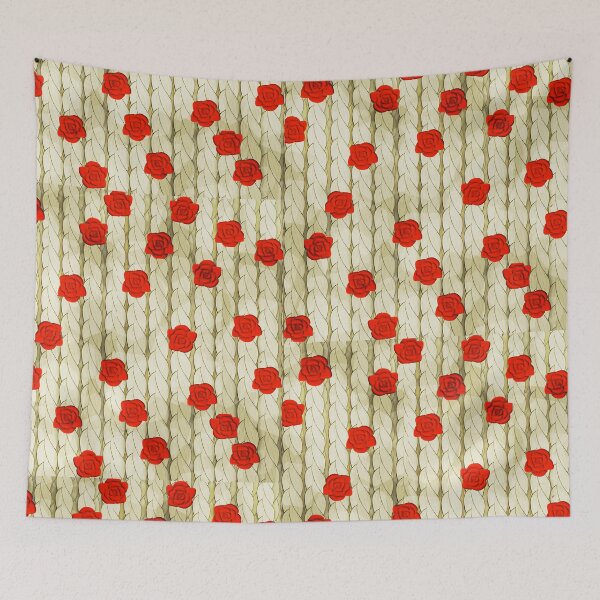 Item preview, Red Flowers rope designed and sold by KAEbrand.