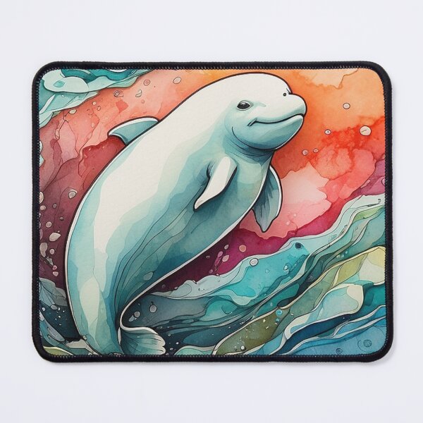 Item preview, Colorful Beluga designed and sold by WildArtista.