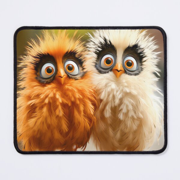 Item preview, 2 Googly Eyed Birds designed and sold by WesDotPhotography.