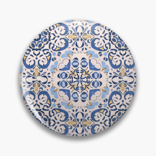Item preview, Traditional Portuguese Tile Pattern designed and sold by MyTshirtArt.