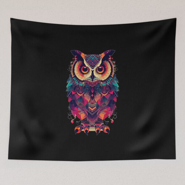 Aperçu de l'œuvre Ornate Owl créée et vendue par Yogimeister.