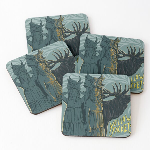 Item preview, Yellowjackets Lottie Antler Queen Poster designed and sold by 3RatsTrenchCoat.